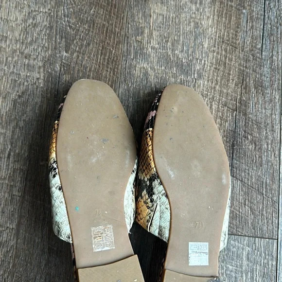 Madewell The Cory Mule in Snake Embossed Leather - Picture 12 of 13